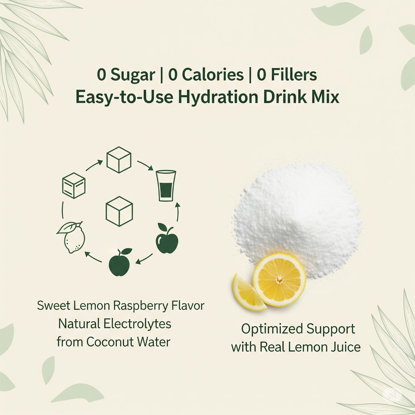 Cures For Life™ Hydration Electrolytes Powder – 1lb | Rapid Rehydration & Energy Support
