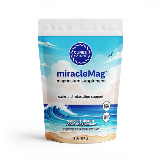 Cures For Life™ MiracleMag Magnesium Supplement – 2lbs | Muscle, Nerve & Stress Support