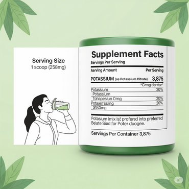 Cures For Life™ Potassium Citrate Powder – 2.2 lb (1000g)