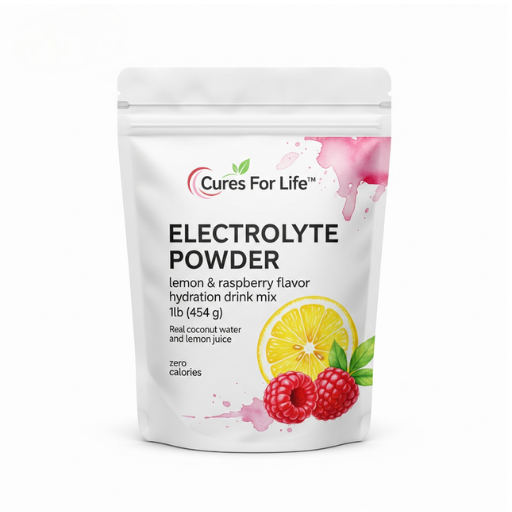 Cures For Life™ Hydration Electrolytes Powder – 1lb | Rapid Rehydration & Energy Support