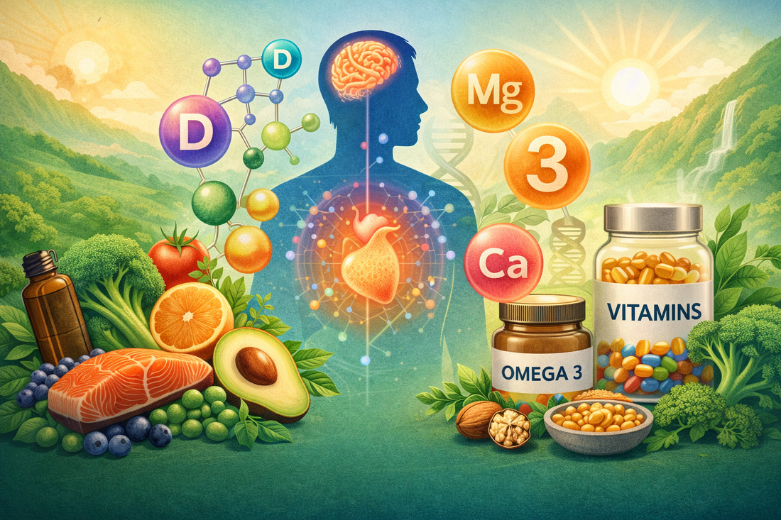Essential Vitamins and Minerals for Longevity and Vitality