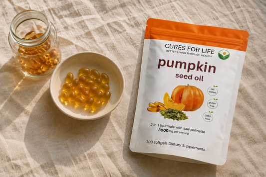 Pumpkin Seed Oil with Saw Palmetto: The Science-Backed Guide to Prostate, Urinary & Hair Health