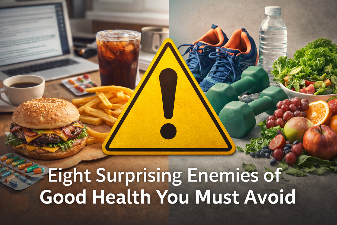 Eight Surprising Enemies of Good Health You Need to Avoid