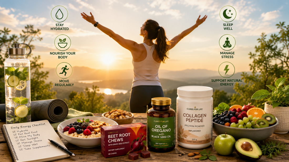 Why Energy Levels Decline With Age — And Natural Ways to Support Daily Vitality