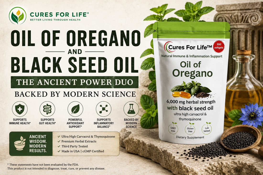 Oil of Oregano and Black Seed Oil: The Ancient Power Duo Backed by Modern Science | Cures for Life
