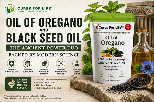 Oil of Oregano and Black Seed Oil: The Ancient Power Duo Backed by Modern Science | Cures for Life