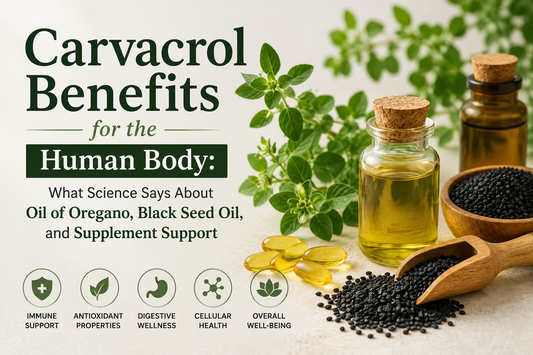 Carvacrol Benefits for the Human Body: What Science Says About Oil of Oregano, Black Seed Oil, and Supplement Support
