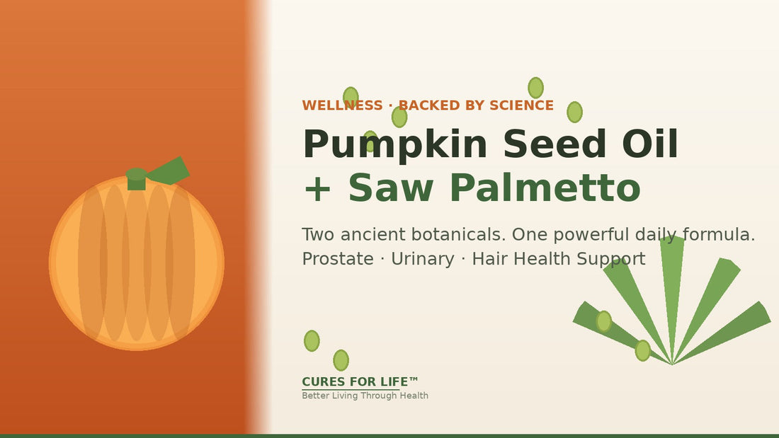 Pumpkin Seed Oil with Saw Palmetto: The Science-Backed Guide to Prostate, Urinary & Hair Health