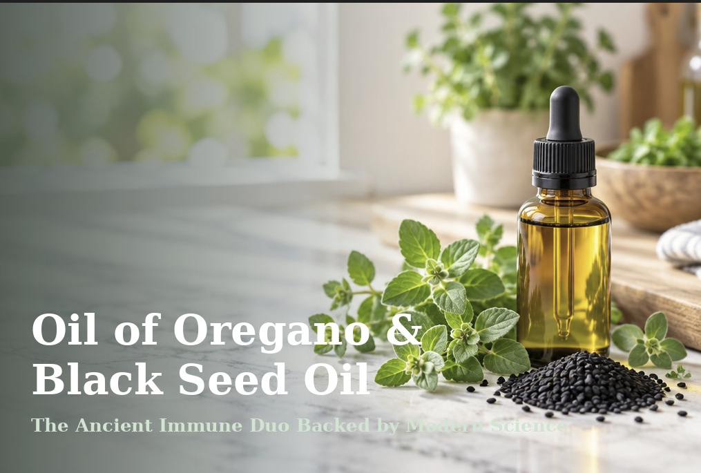 Oil of Oregano and Black Seed Oil: The Ancient Immune Duo Backed by Modern Science