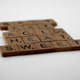brown wooden blocks on white surface