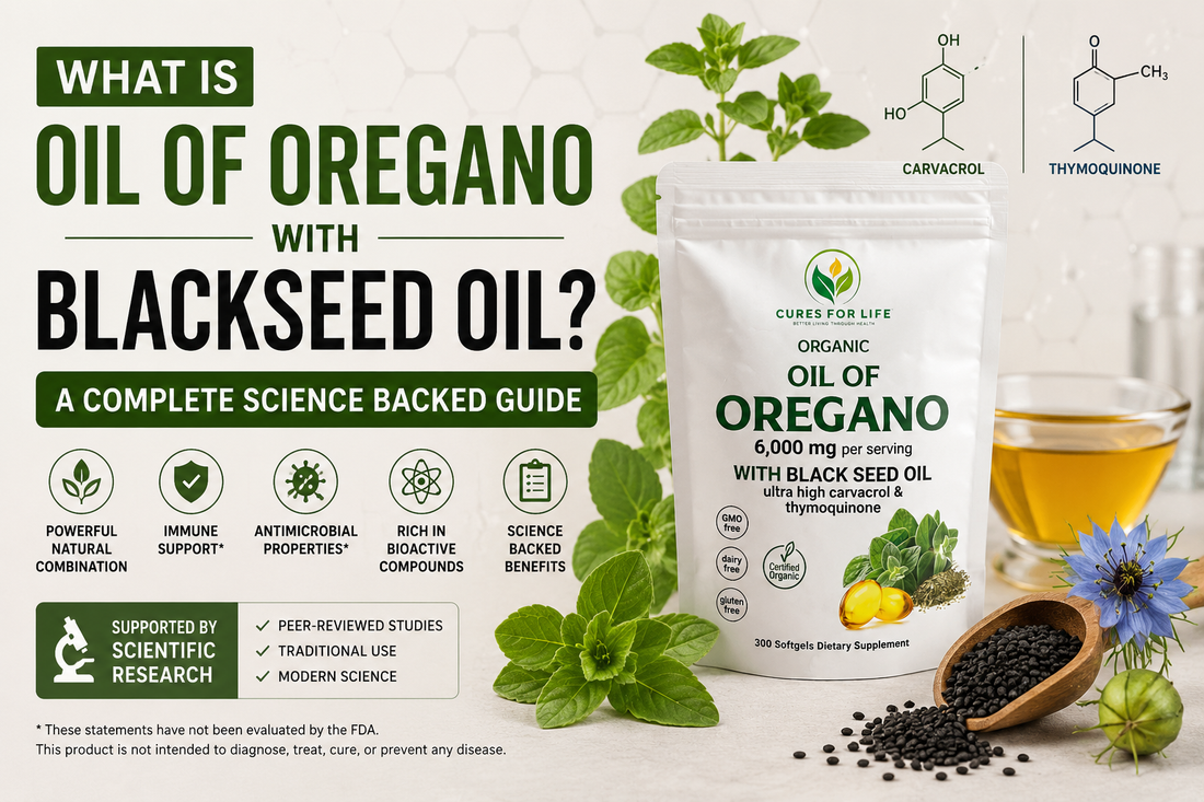 What is oil of oregano with blackseed oil? A complete science backed guide