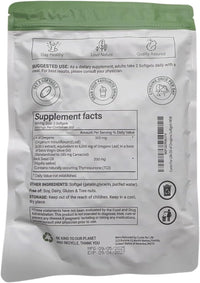 Oil of Oregano with Black Seed Oil – 300 Softgels | 165mg Carvacrol
