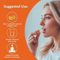 Pumpkin Seed Oil + Saw Palmetto — 3000mg | 300 Softgels