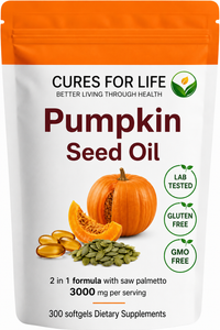 Pumpkin Seed Oil + Saw Palmetto — 3000mg | 300 Softgels