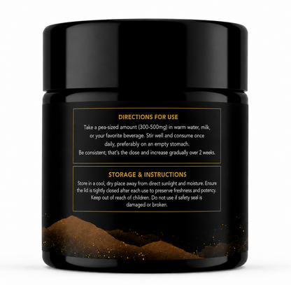 Pure Himalayan Shilajit Resin 1.76 oz (50g) – 75% Fulvic Acid | Natural Energy, Stamina & Focus Support