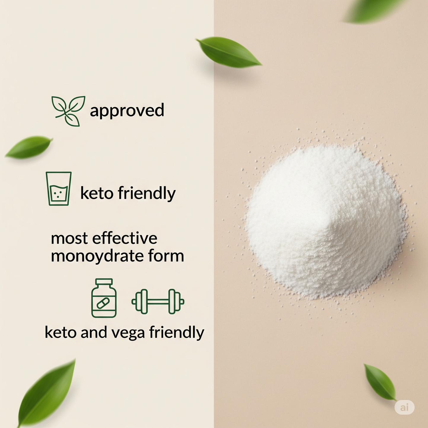 Micronized Creatine Monohydrate Powder – Unflavored