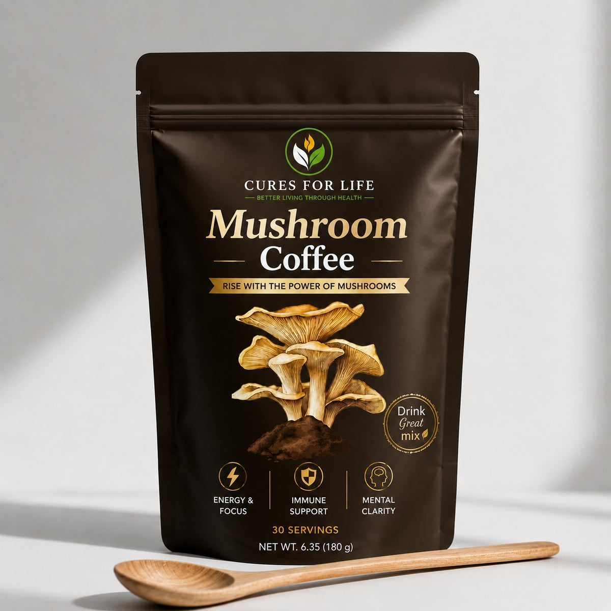 Mushroom Coffee + Collagen Peptides