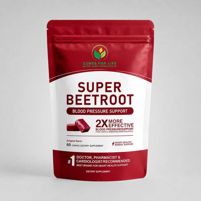 Beet Root Chews with Grape Seed Extract – 60 Count