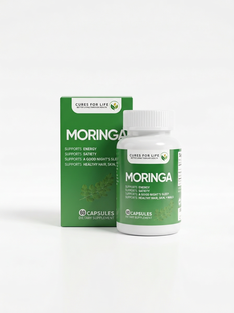 Cures for Life Moringa – Natural Energy, Sleep & Wellness Support
